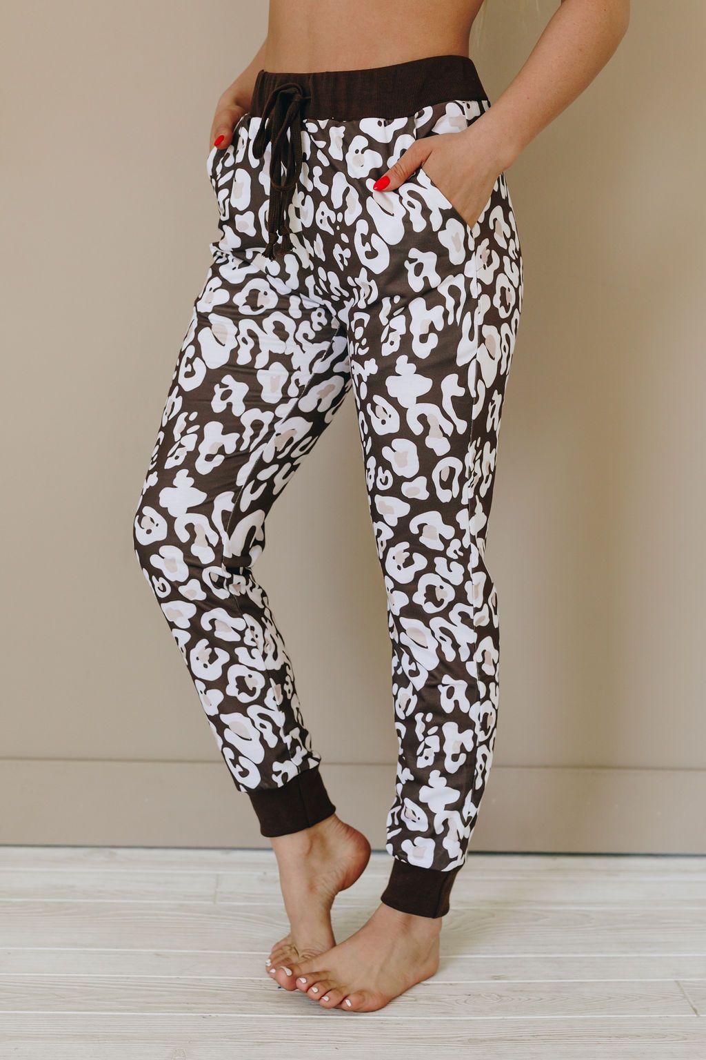 Get it GURRL Patterned Joggers