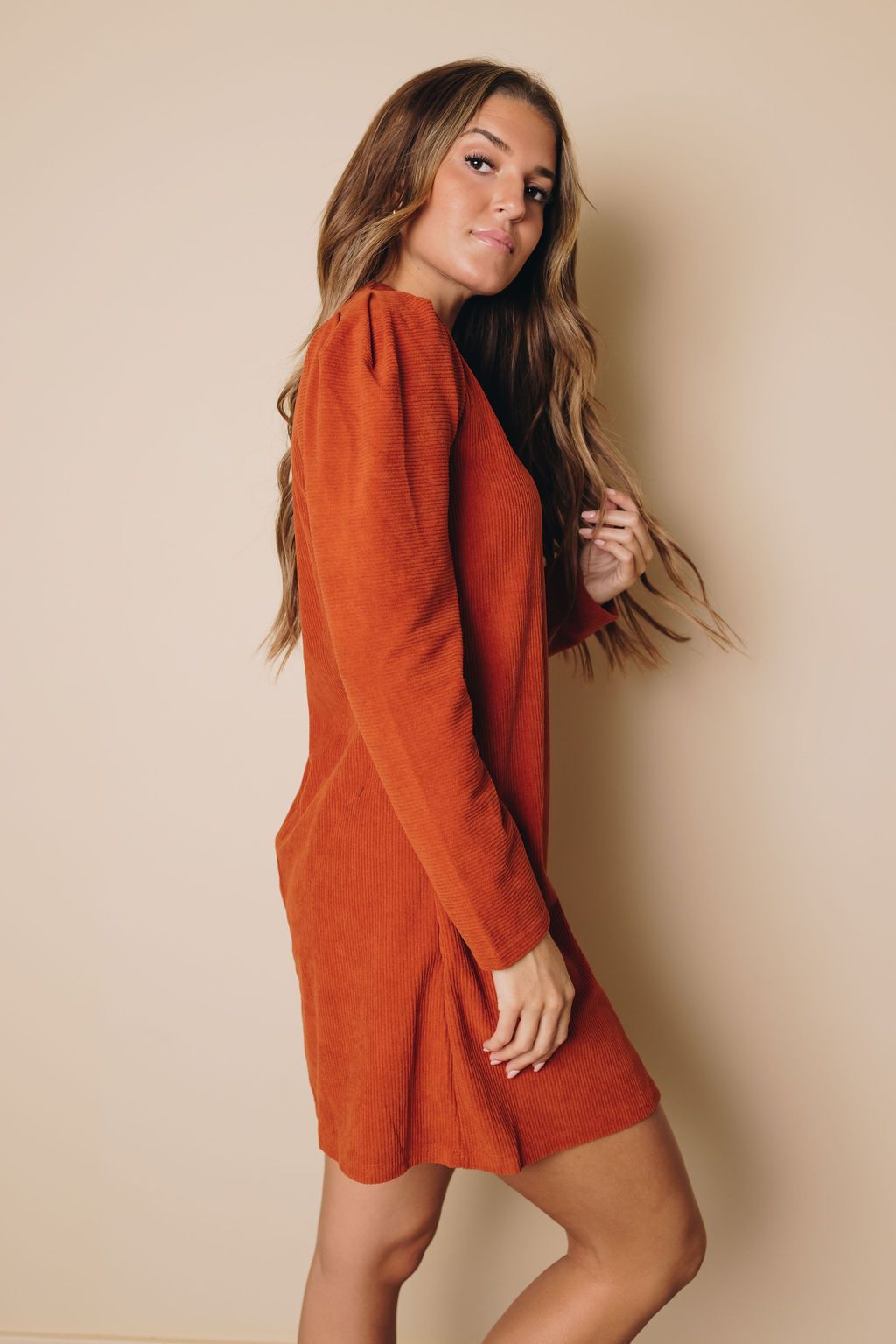 Carolina Ribbed Mini Dress