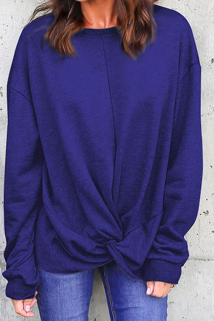 Small Wonders Knot Lightweight Sweatshirt