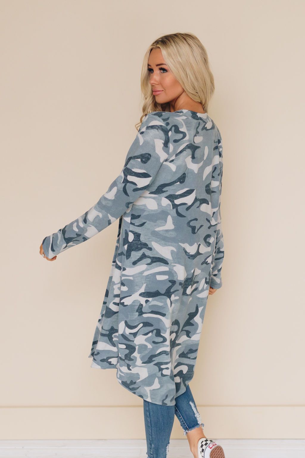 Girls Gone Wild Patterned Cardigan