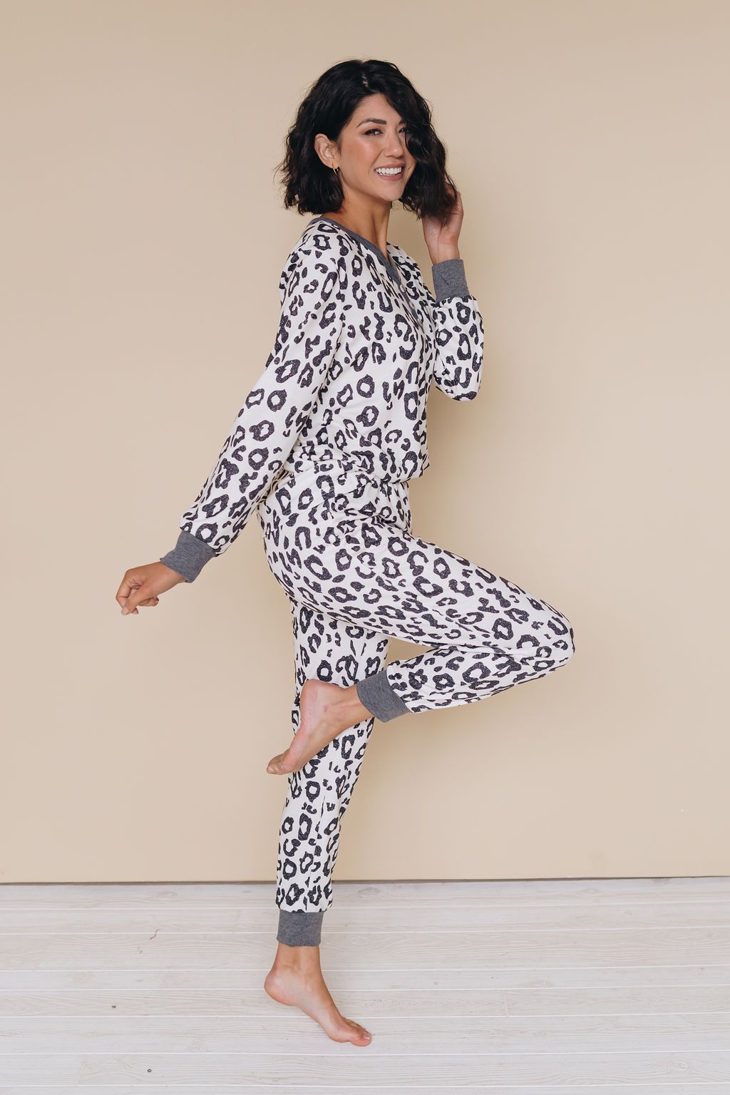 Chloe Leopard Pajama Set