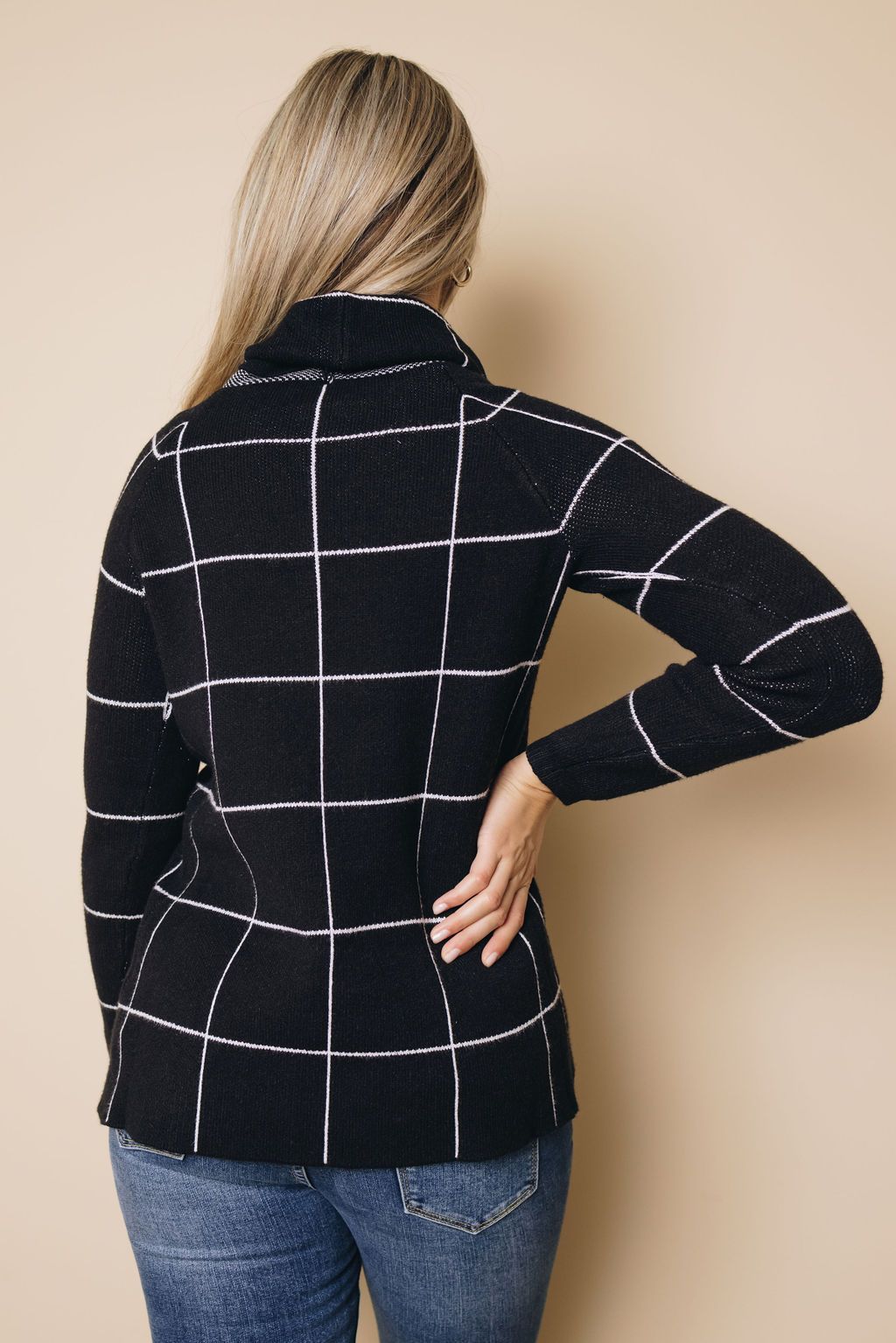 Mix It Up Plaid Turtleneck