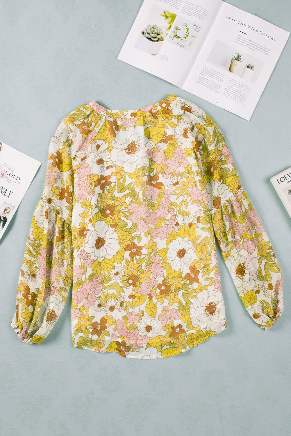 Anna Floral Long Sleeve Top