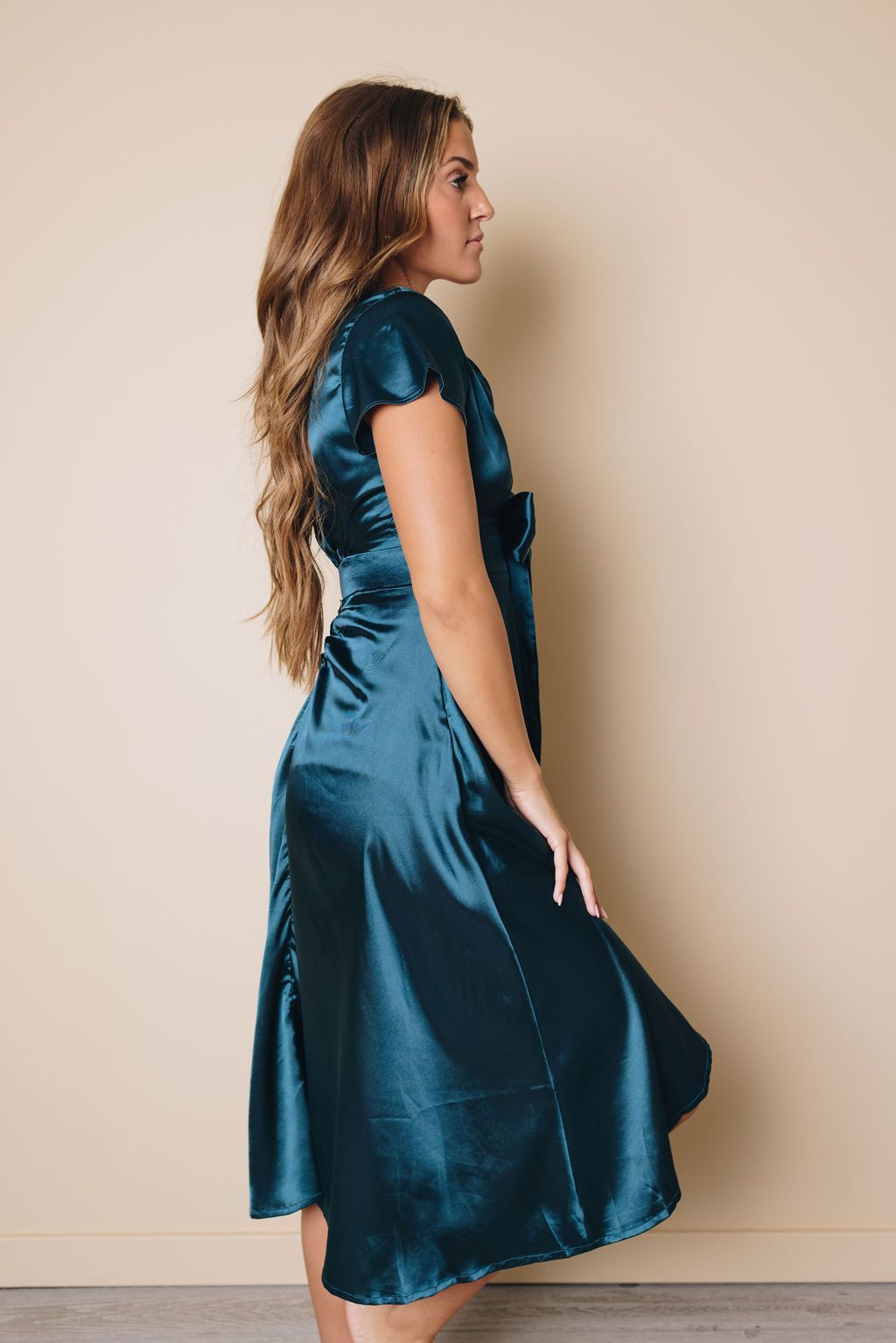 Elena Flare Midi Dress