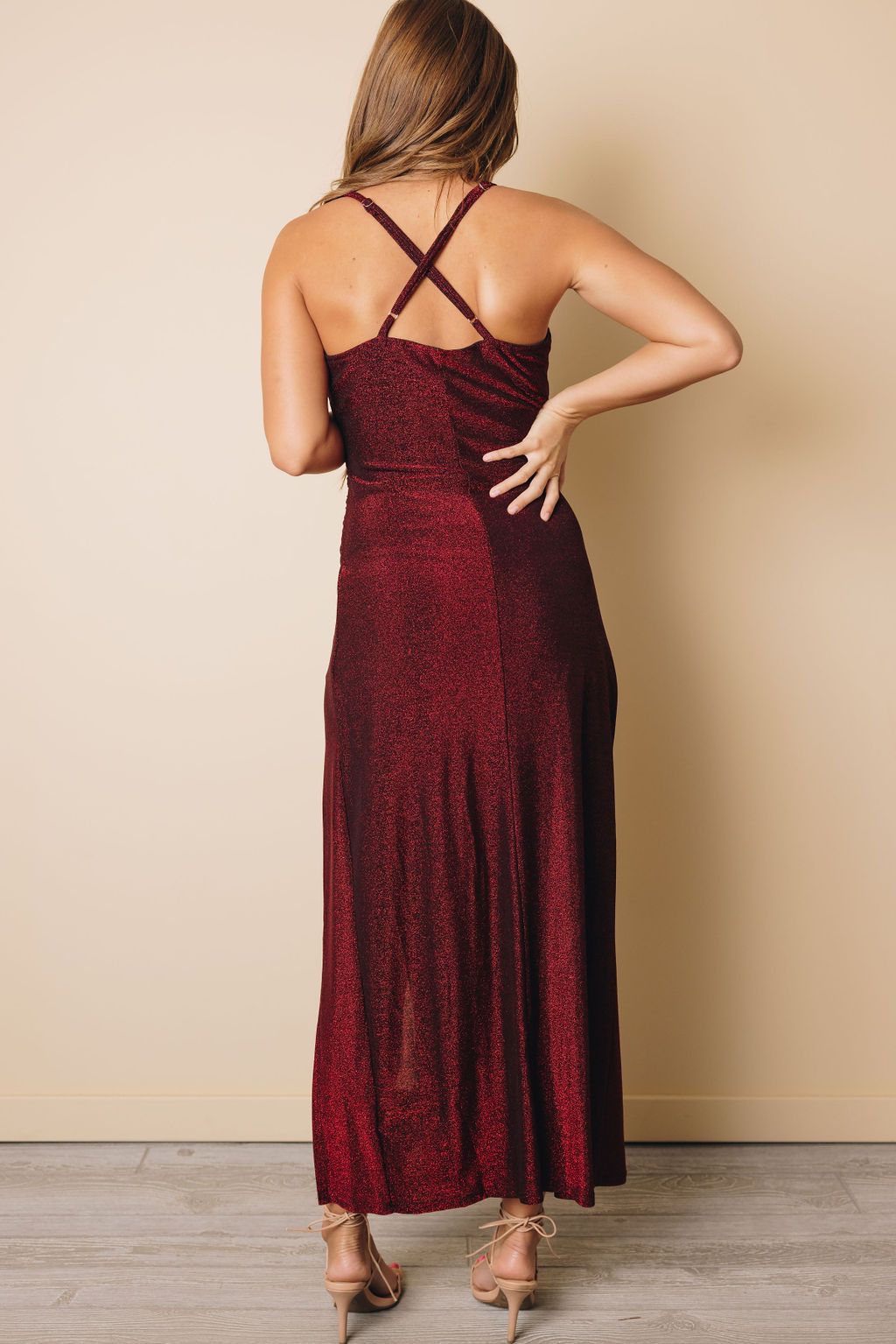 Adore You Glitter Maxi Dress