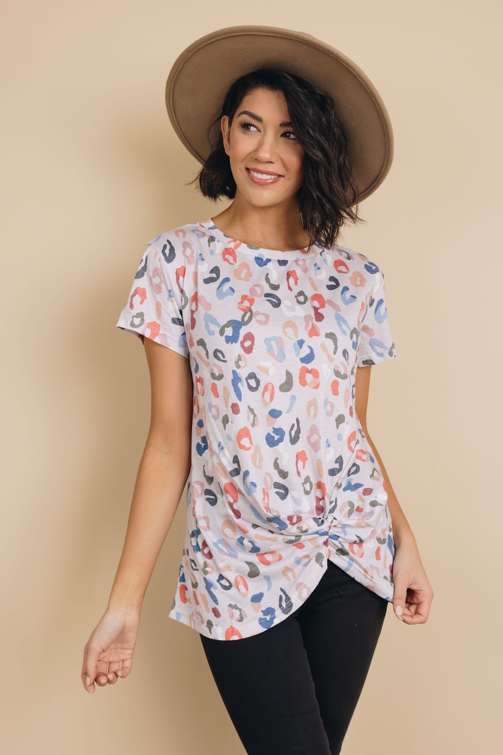 The Chase Animal Print Top