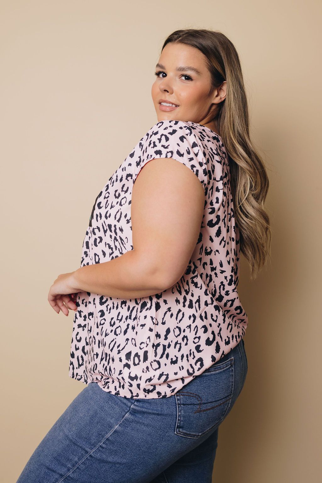 Plus Size - City of Music Leopard Top