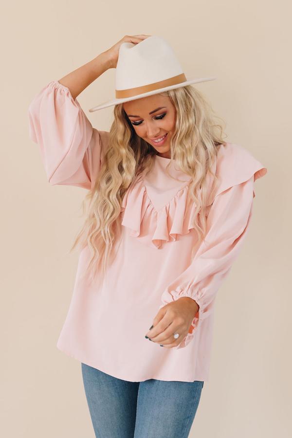 Aspen Ruffle Top