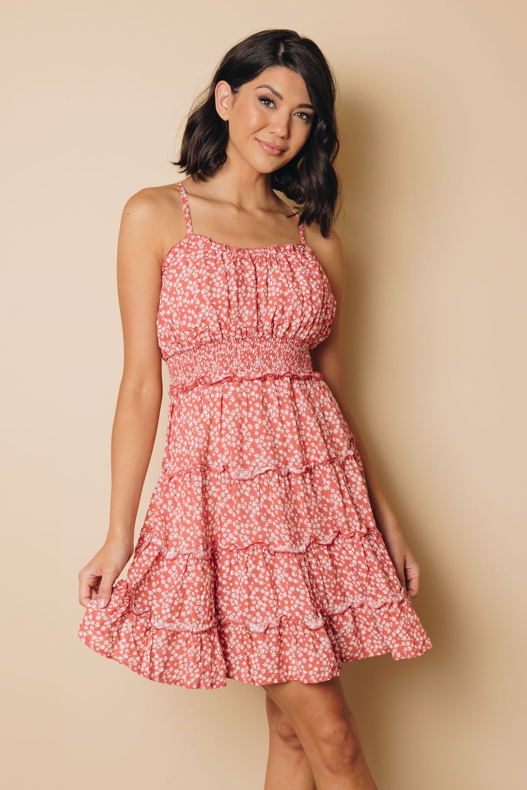 Kayson Ruffle Floral Dress