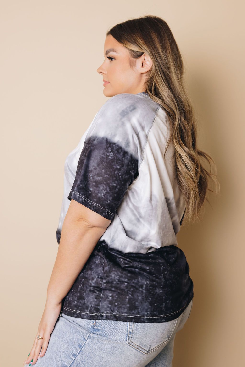 Plus Size - Vanya Tie Dye Tee