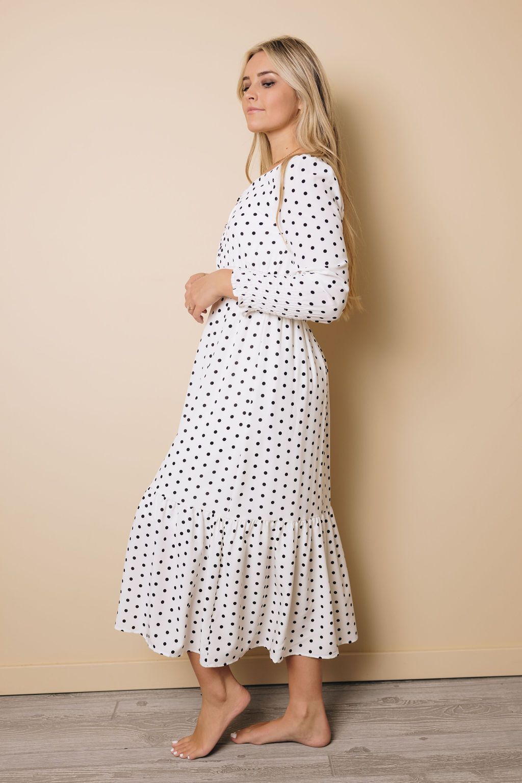 Rene Polka Dot Dress