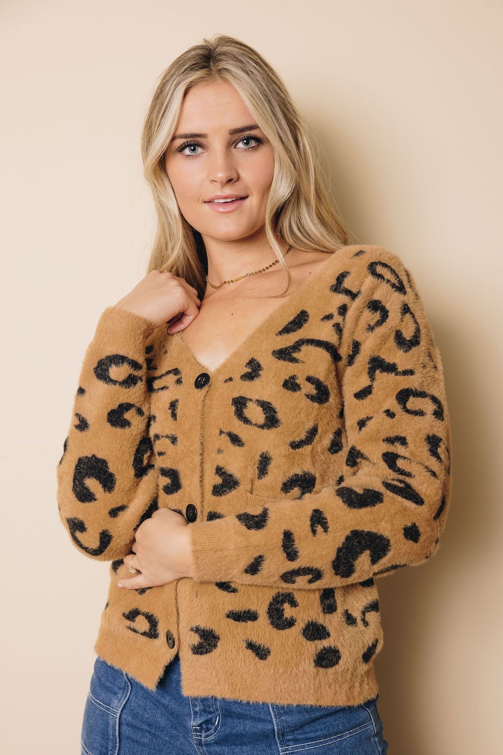 Bella Leopard Cardigan