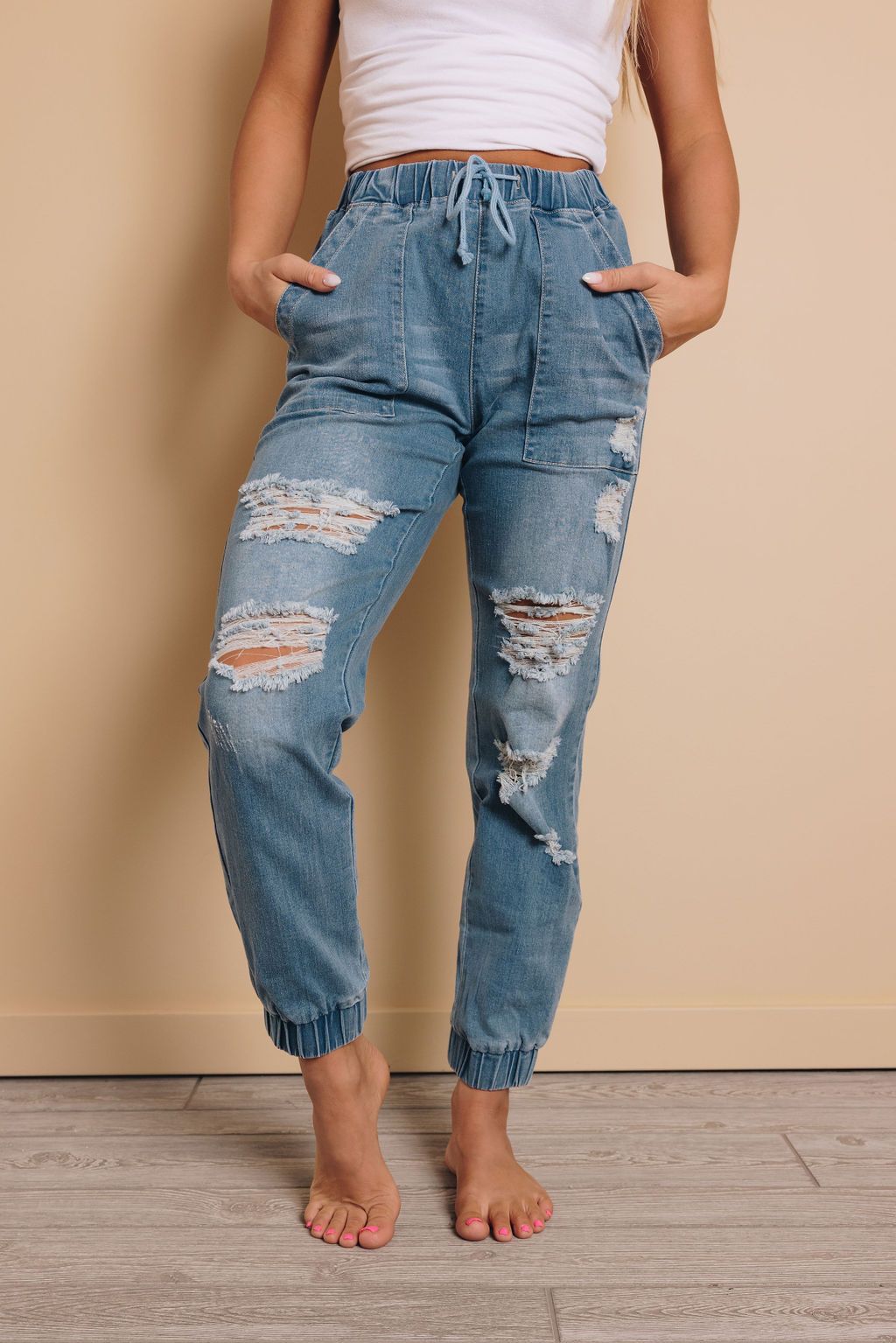 Broward Denim Joggers