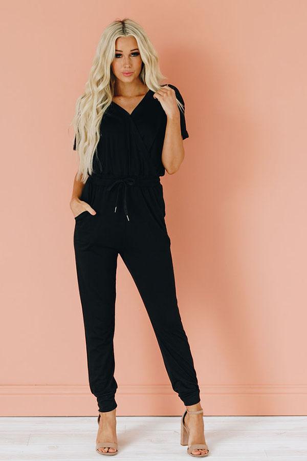 Harmony V-Neck Jumpsuit