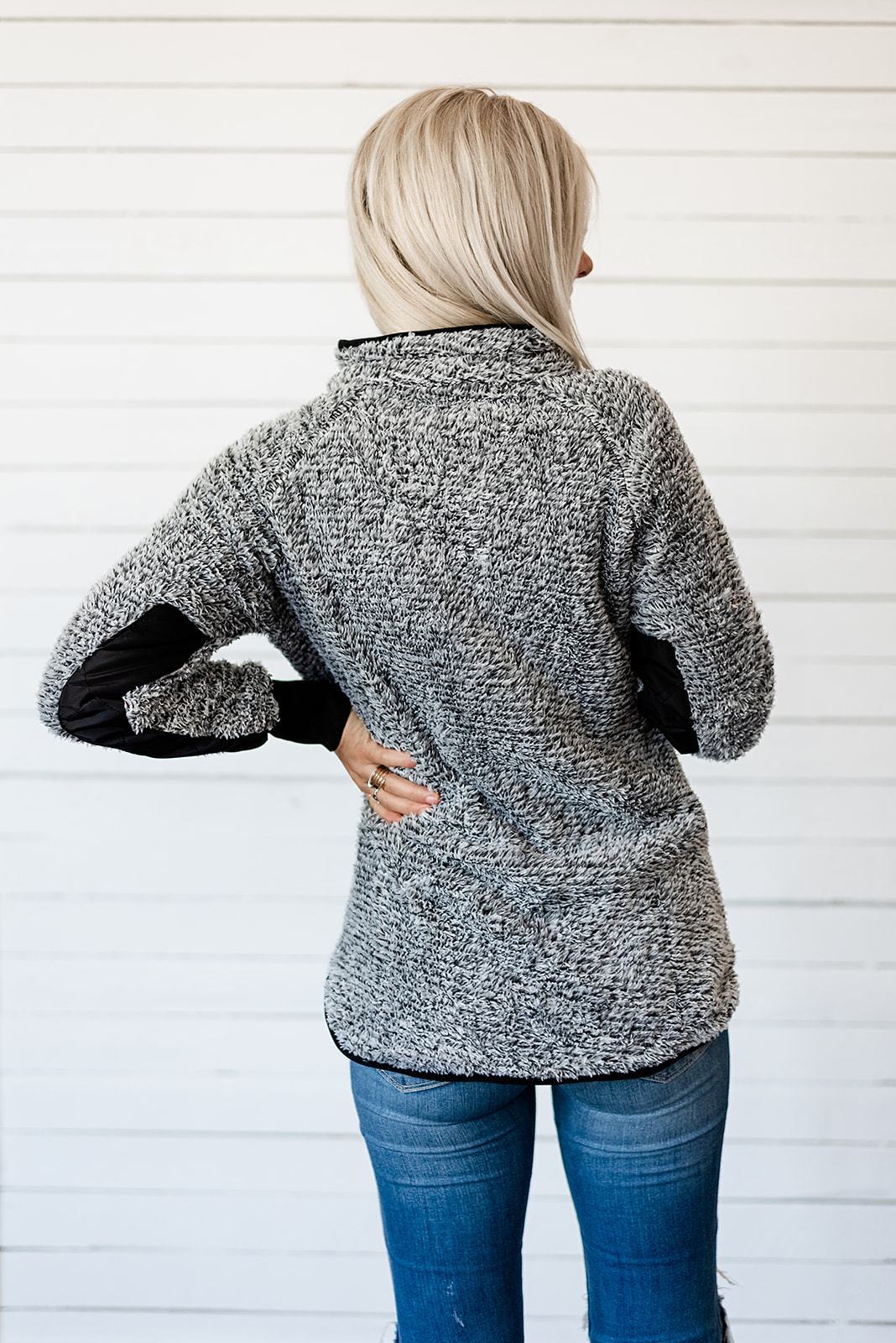 Coffee Break Fleece Sweater