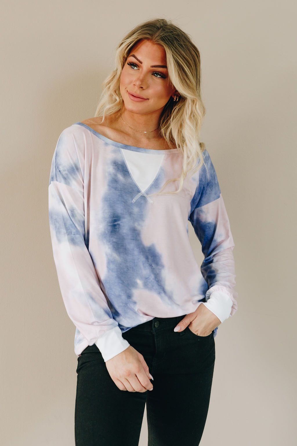 JoJo Tie Dye Pullover Sweatshirt