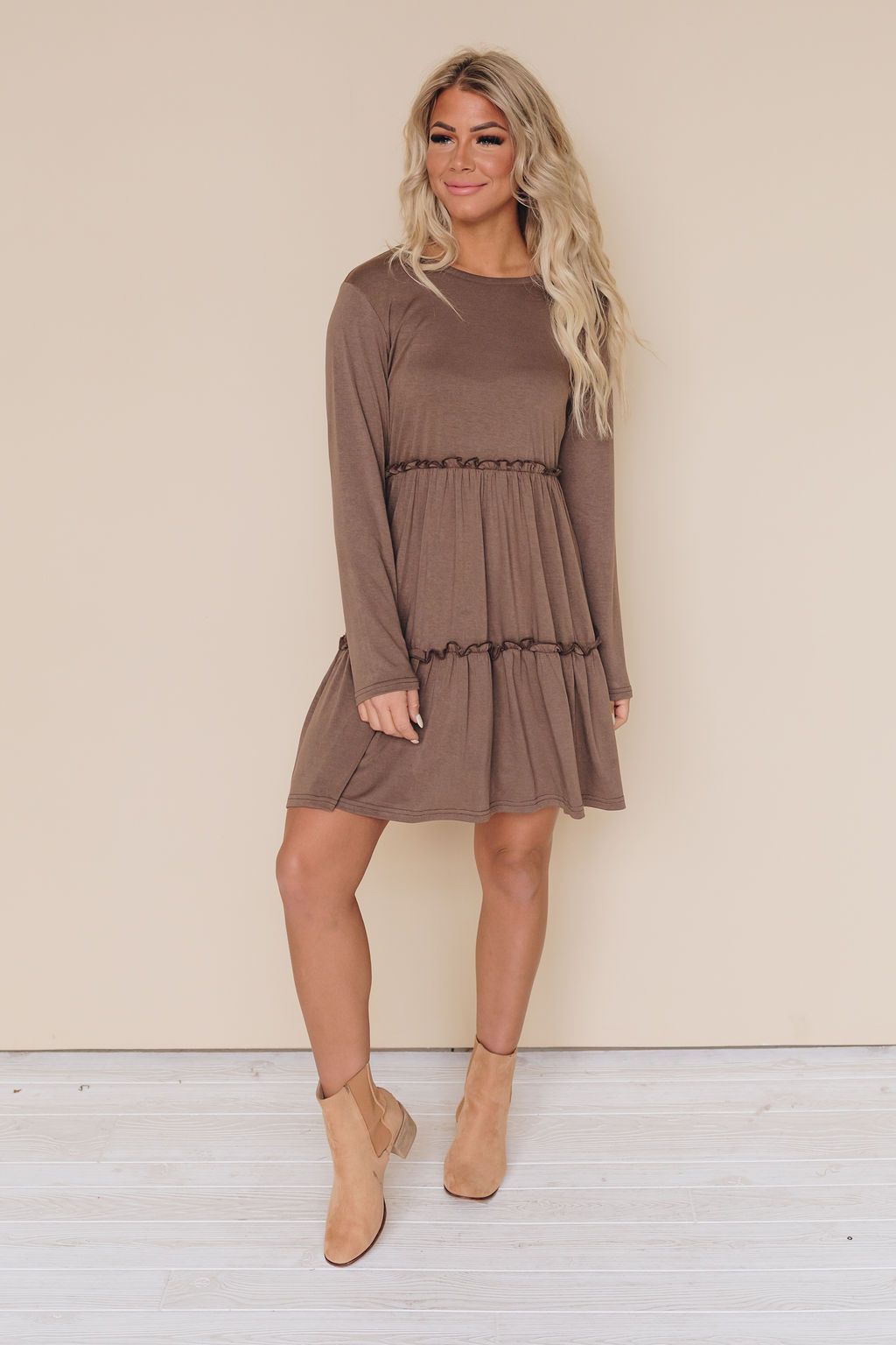 Hartford Ruffle Midi Dress