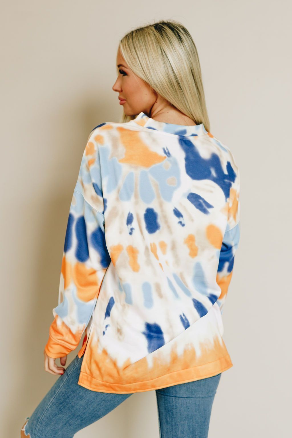 Not Your Boyfriend's Tie Dye Sweatshirt