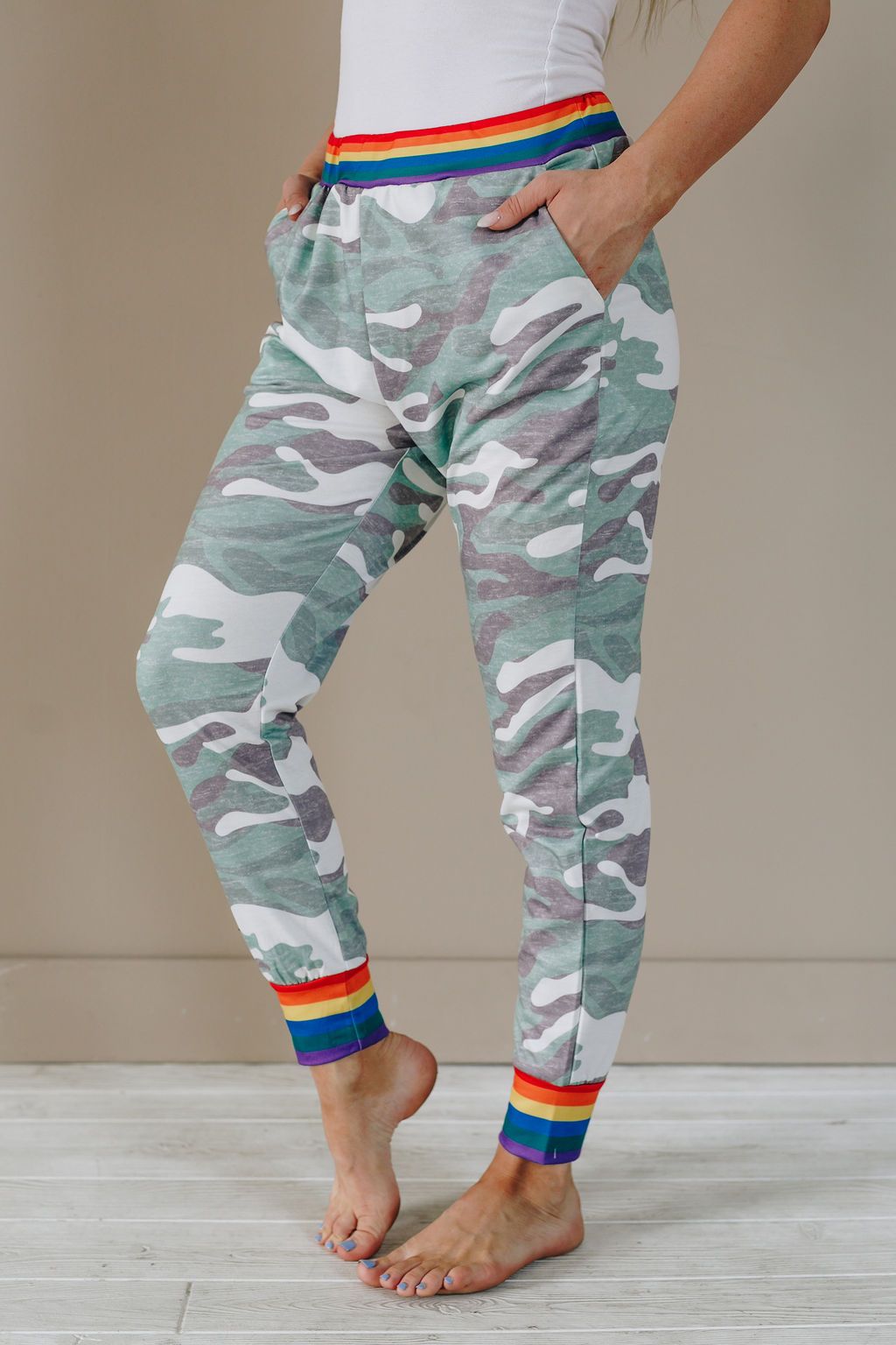 Over the Rainbow Camo Joggers