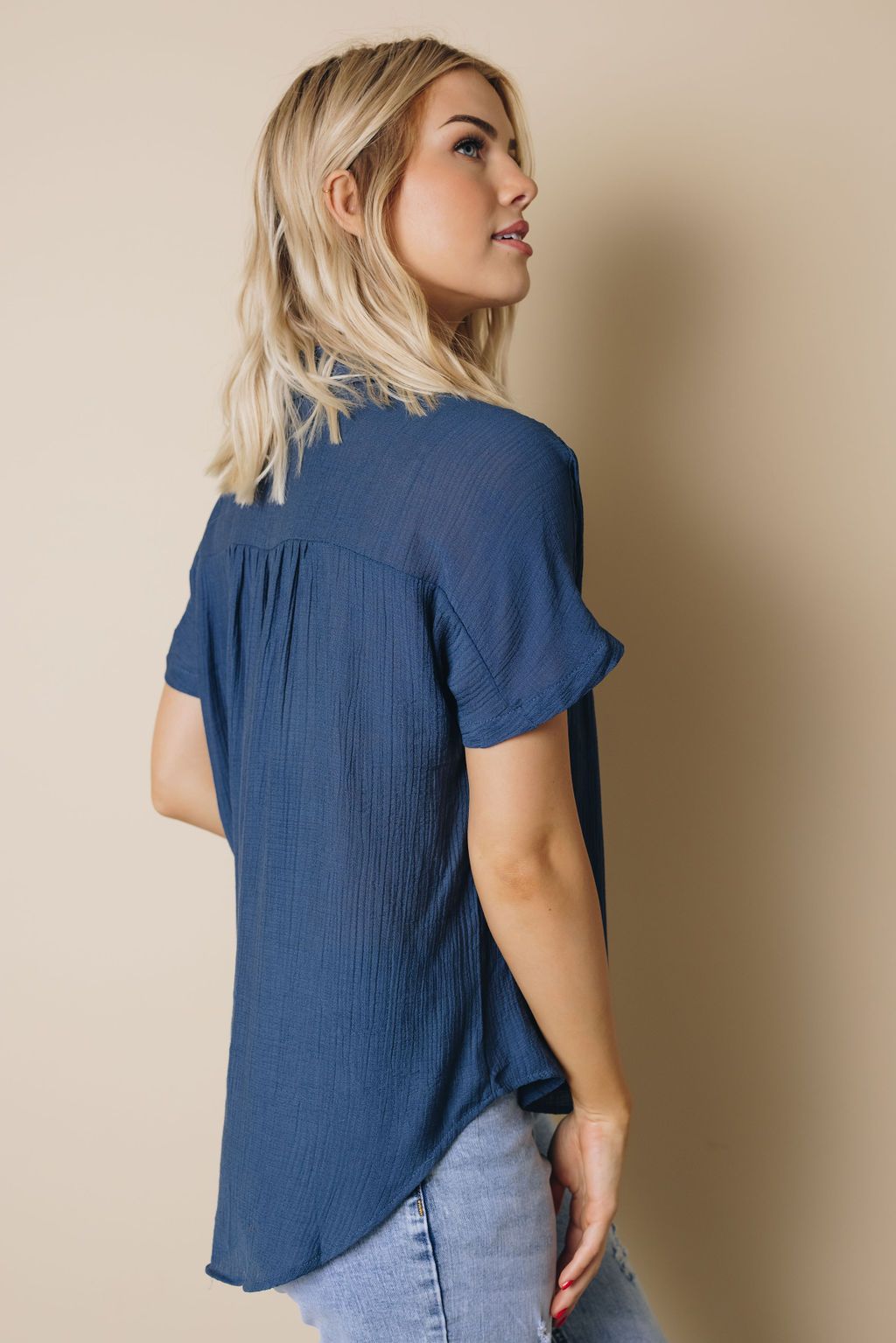 Darcy Short Sleeve Blouse