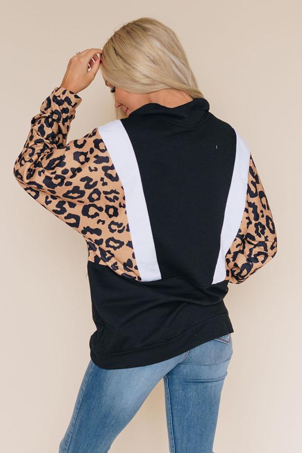 Kaylee Mae Leopard Sweatshirt