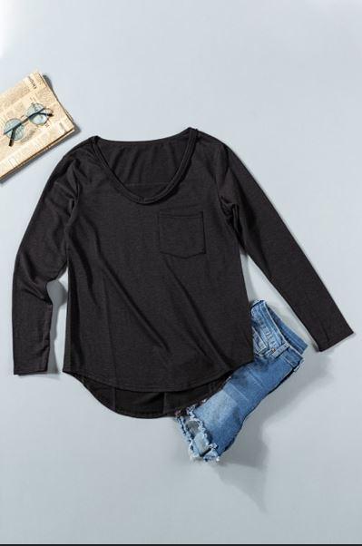 Jemma Long Sleeve Loose Top