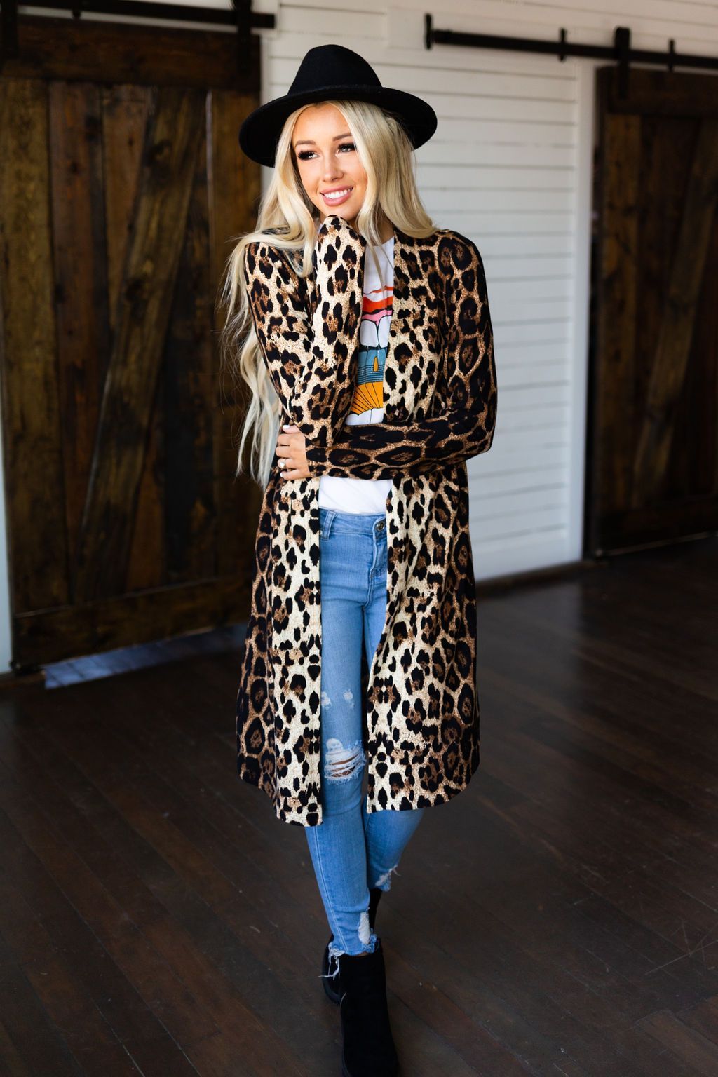 Girls Gone Wild Patterned Cardigan