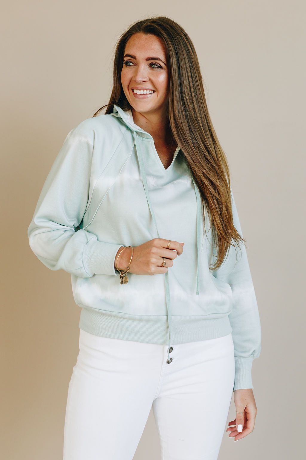 Say It With Love Tie Dye Hoodie