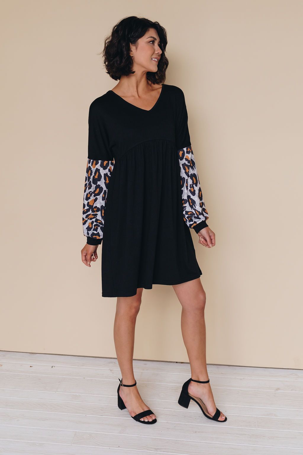 Willow Leopard Dress