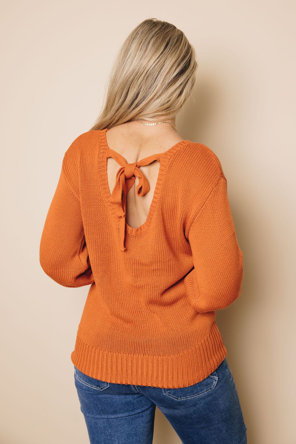 Shaina Sweater with Tie