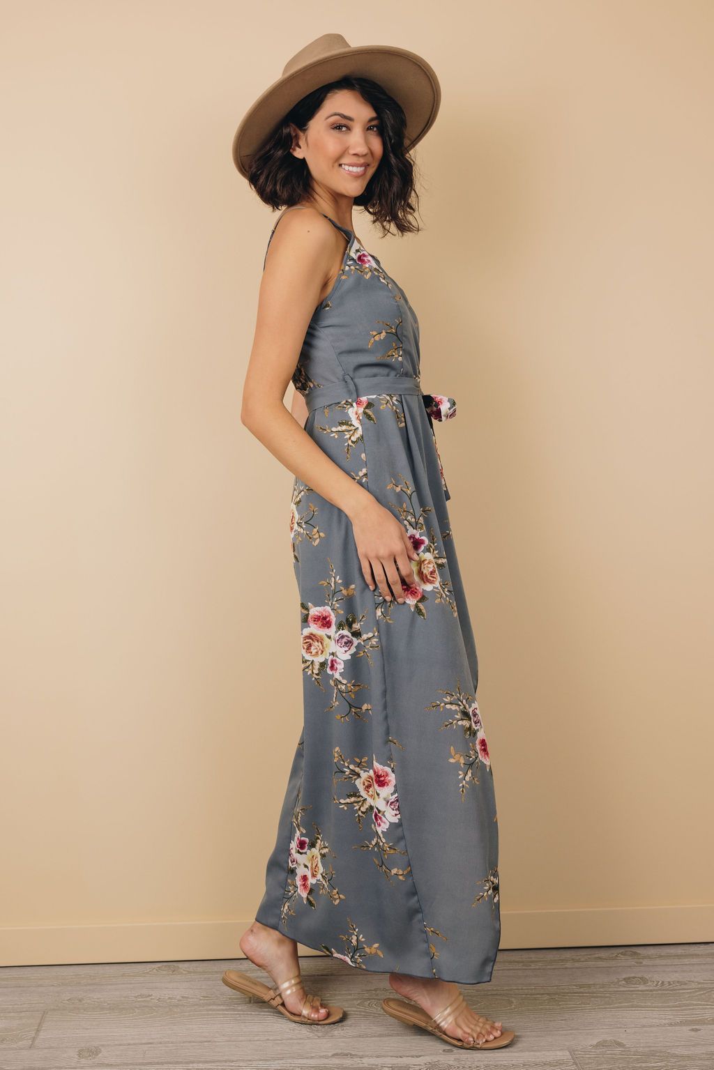 Athens Wrap Maxi Dress