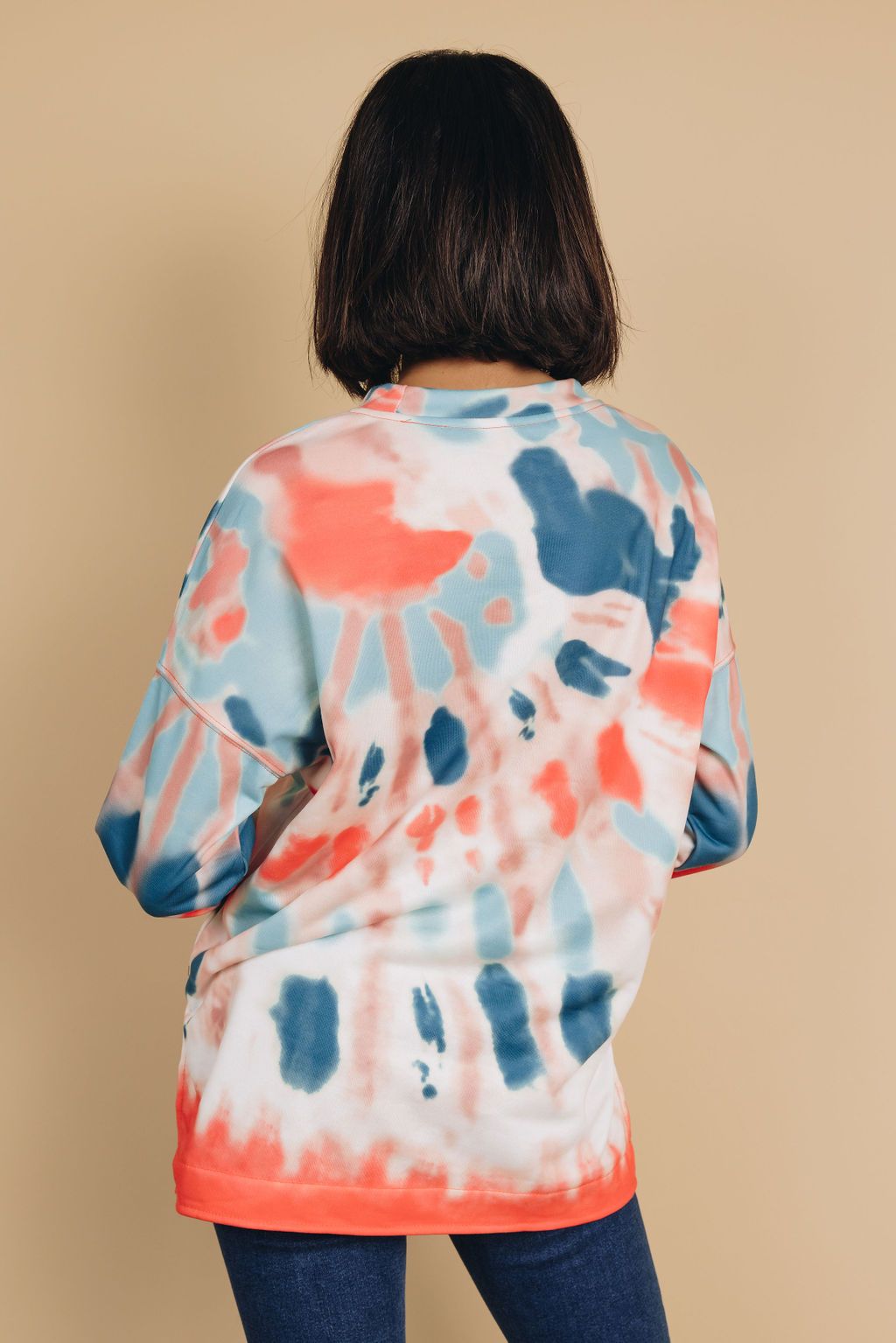 Not Your Boyfriend's Tie Dye Sweatshirt