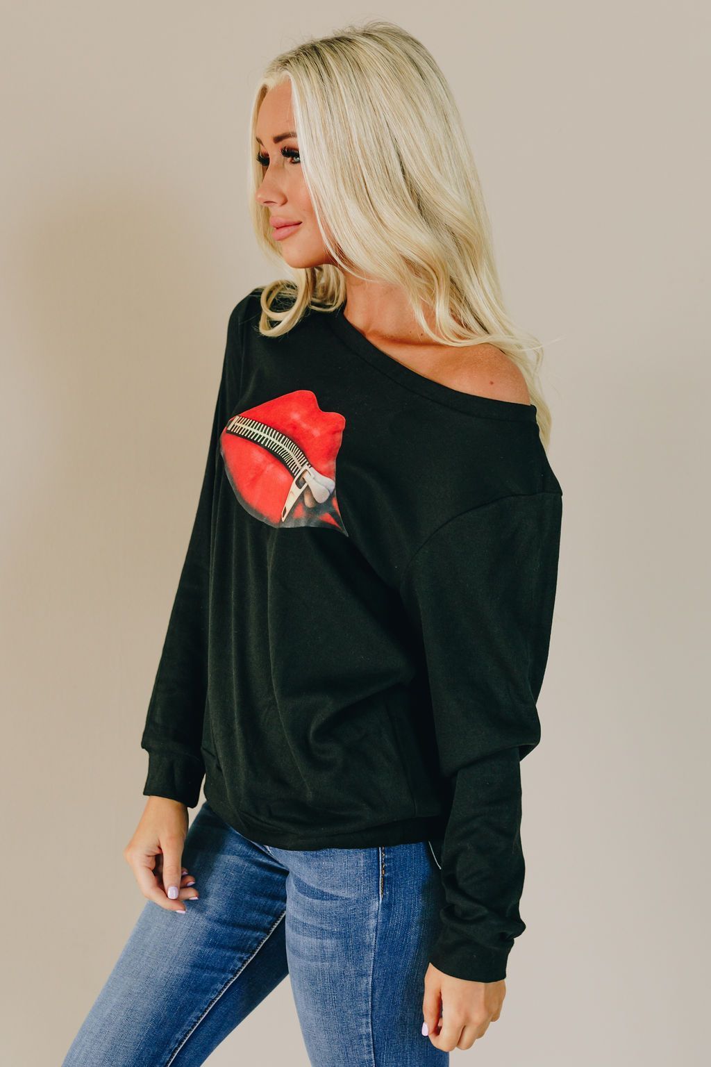 My Lips Are Sealed Sweatshirt