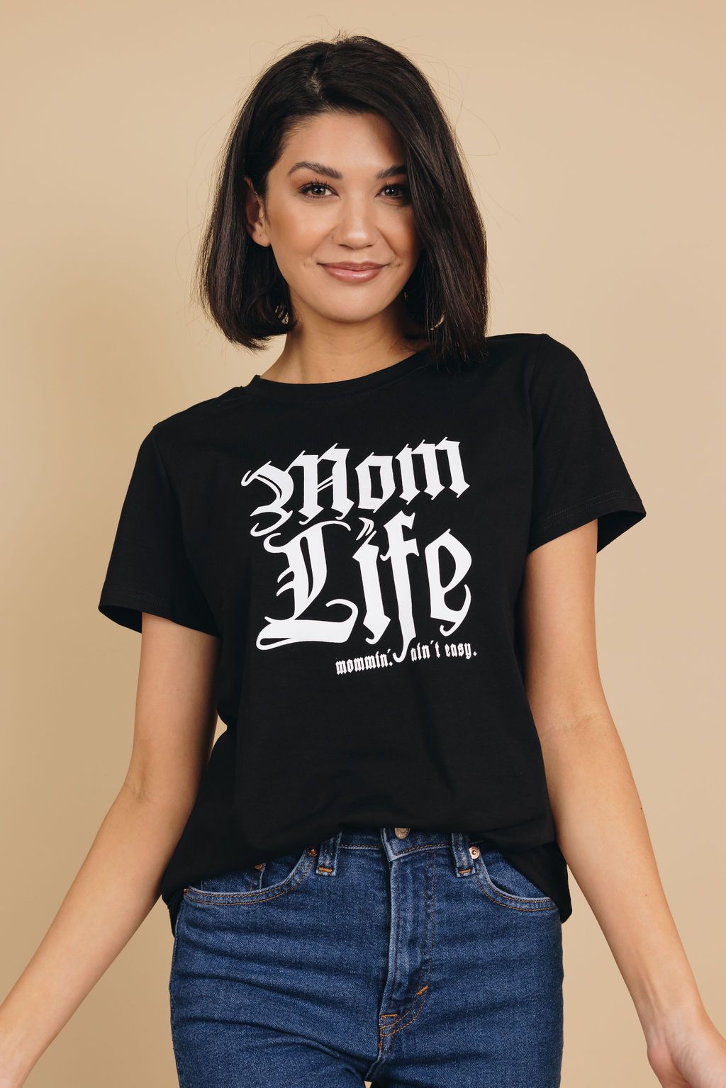 Mom Life Ain't Easy Tee