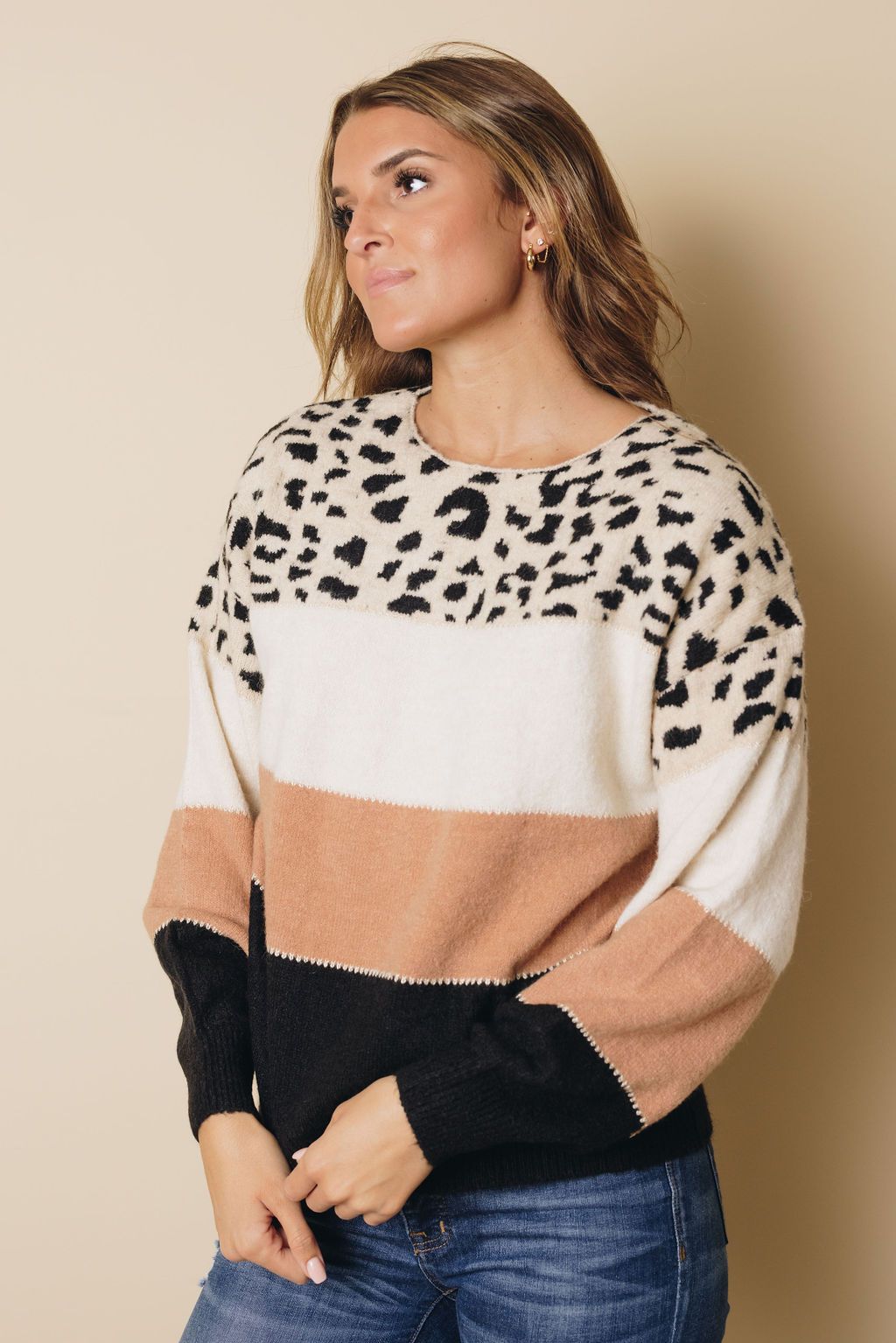 Emery Colorblock Sweater
