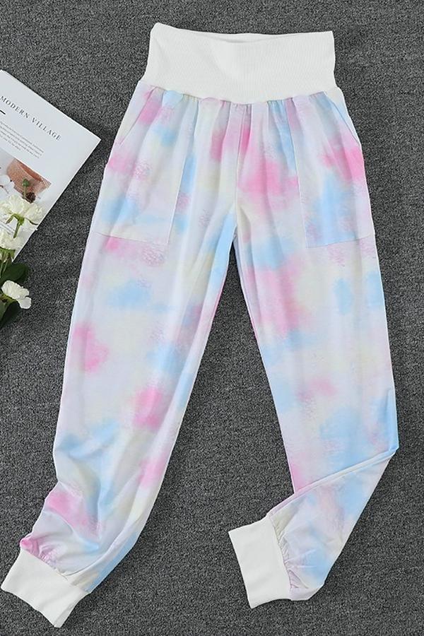 Lindon Patterned Pocket Slit Joggers