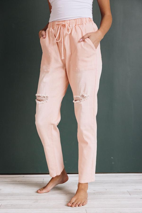 Nonnie Denim Joggers