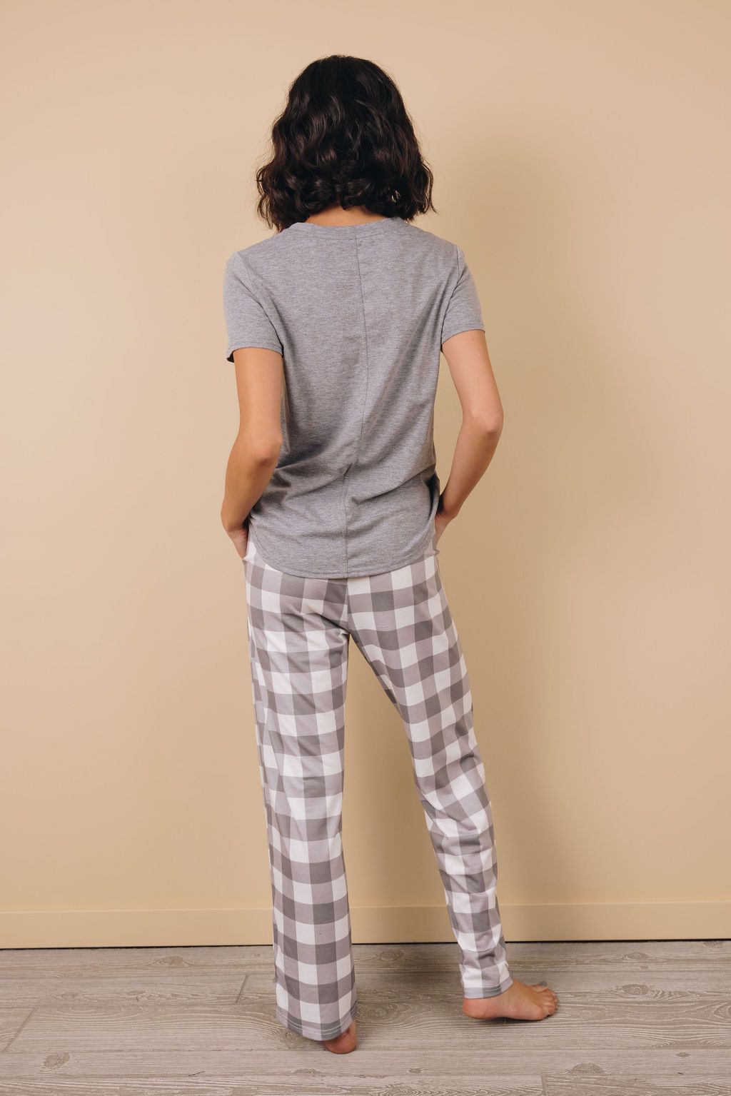 Mama Buffalo Print Loungewear Set
