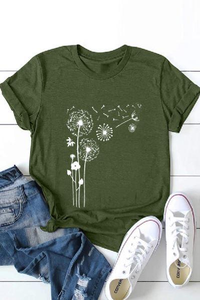 Make A Wish Dandelion Tee