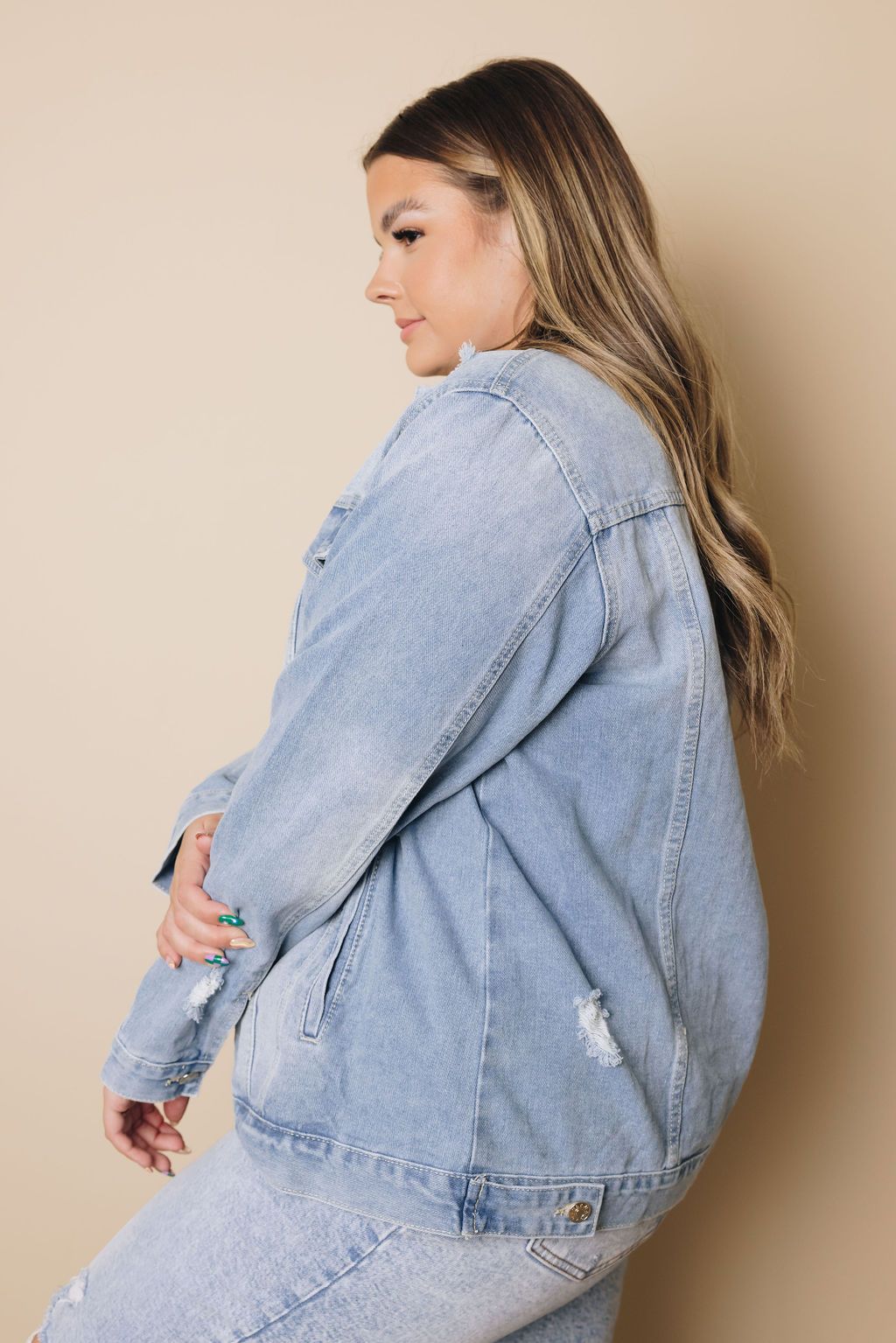 Plus Size - Leblank Denim Jacket