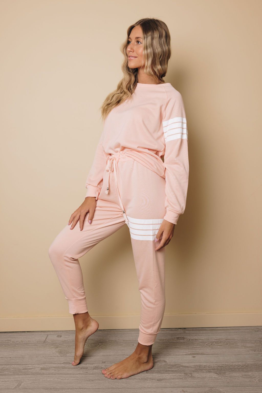 Kellan Striped Jogger Set