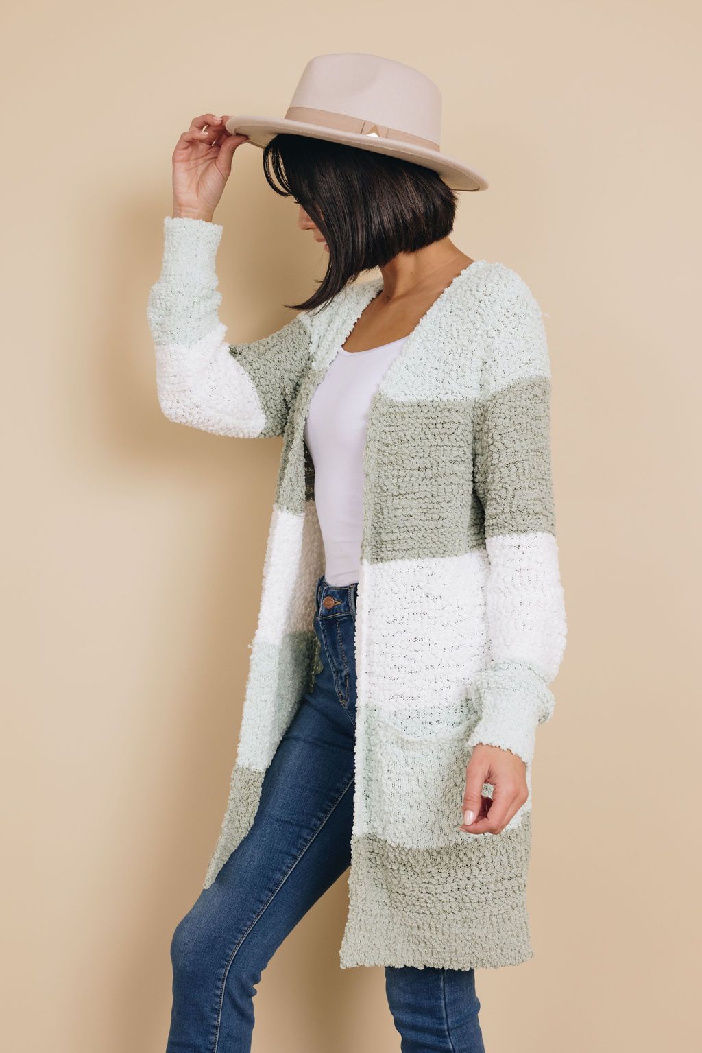 Poppy Colorblock Cardigan