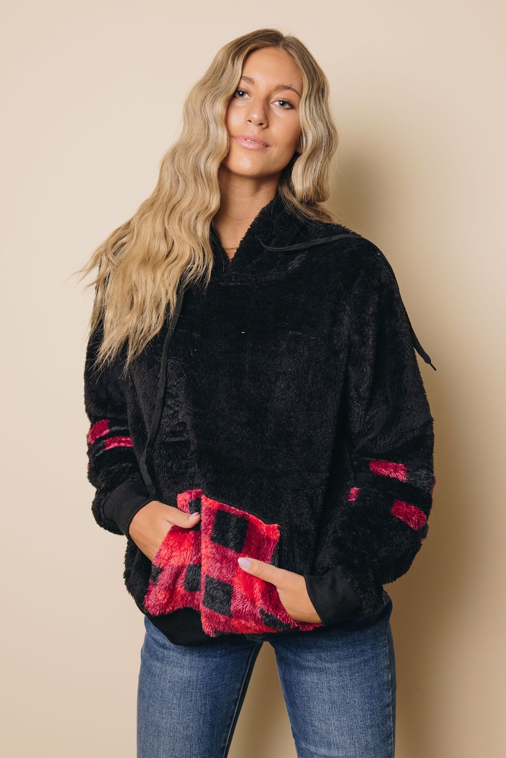 Arie Sherpa Hooded Sweatshirt