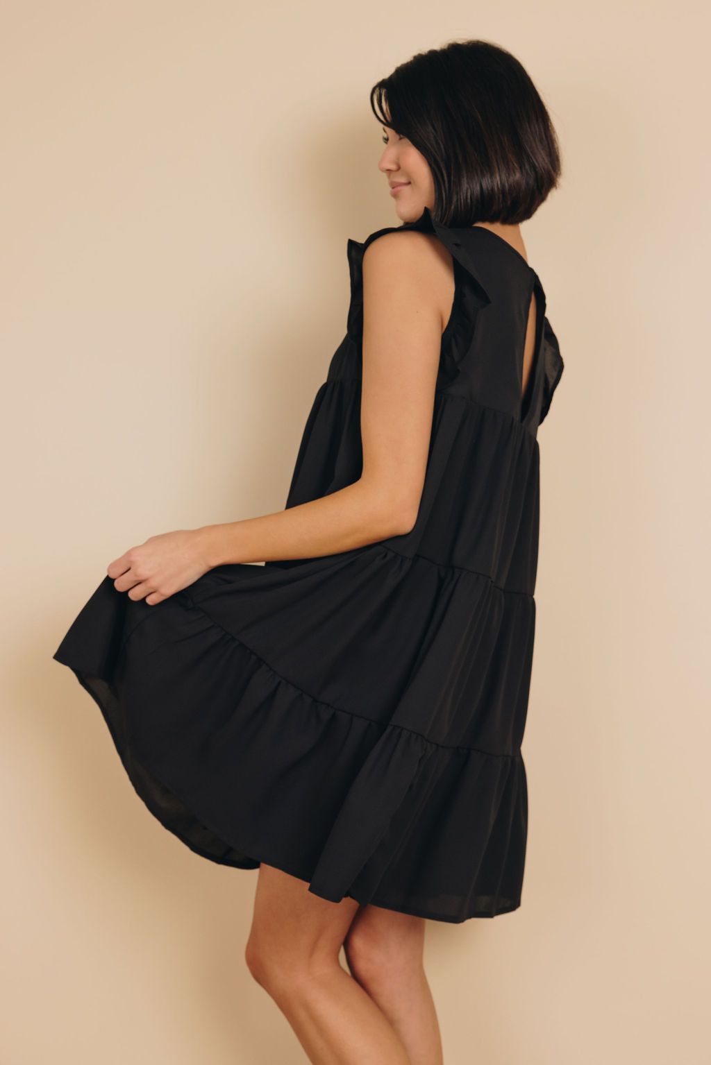 Rocky Ruffle Mini Dress