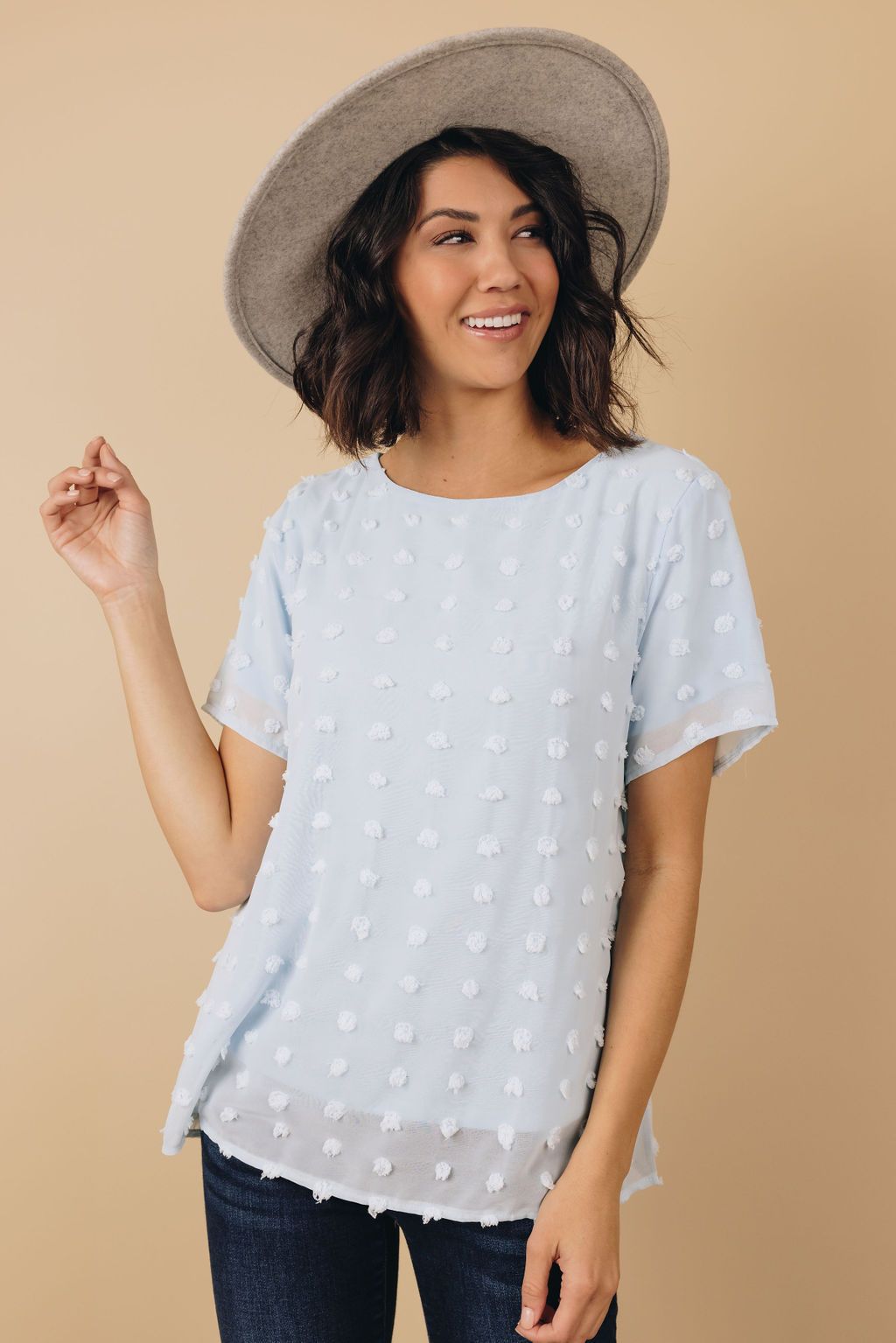 Endless Love Swiss Dot Top