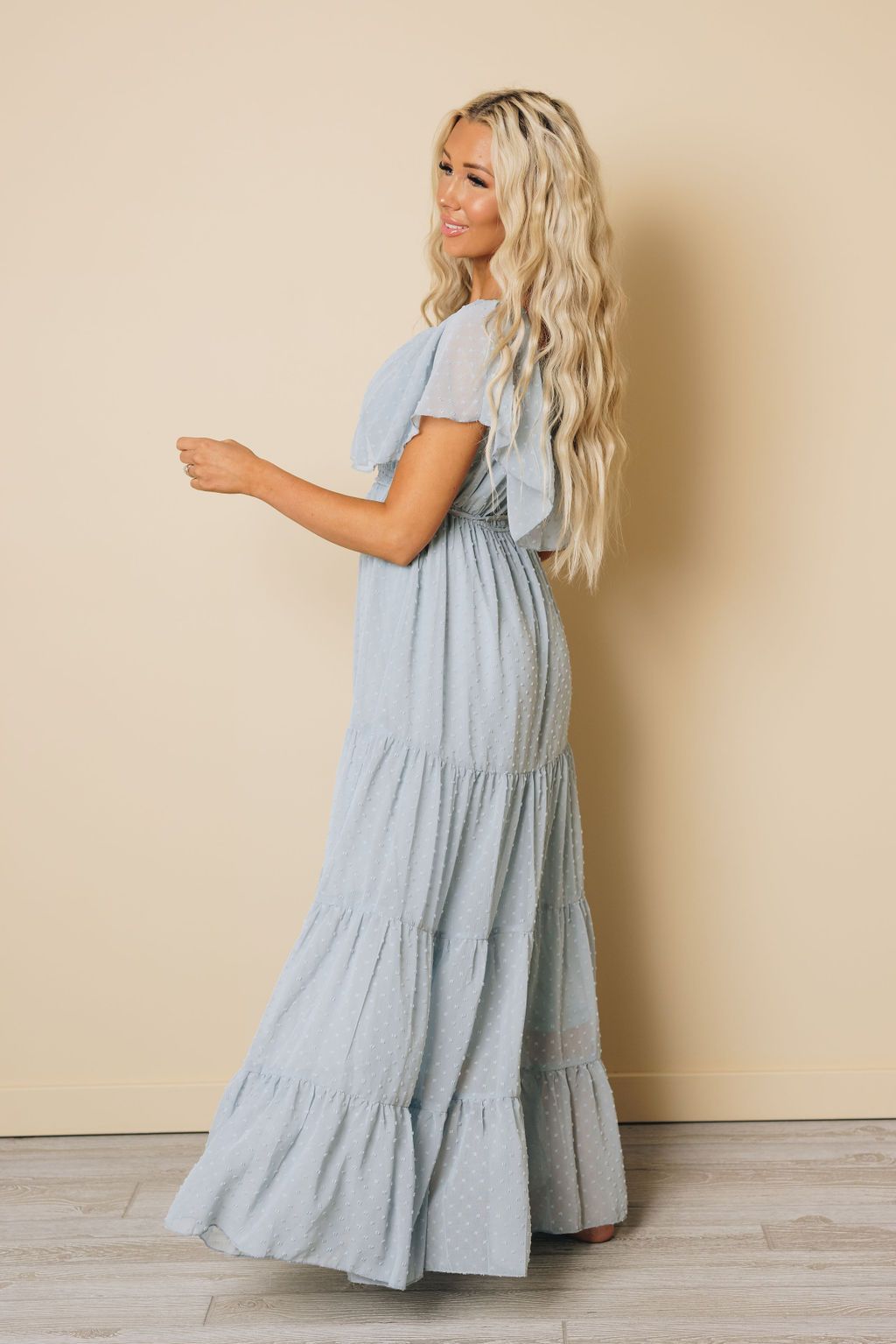 Macy Off Shoulder Maxi Dress