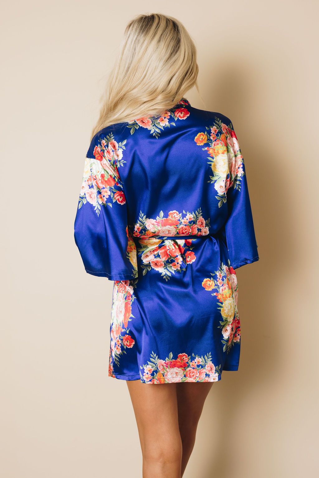 Seeley Floral Robe w/ Belt