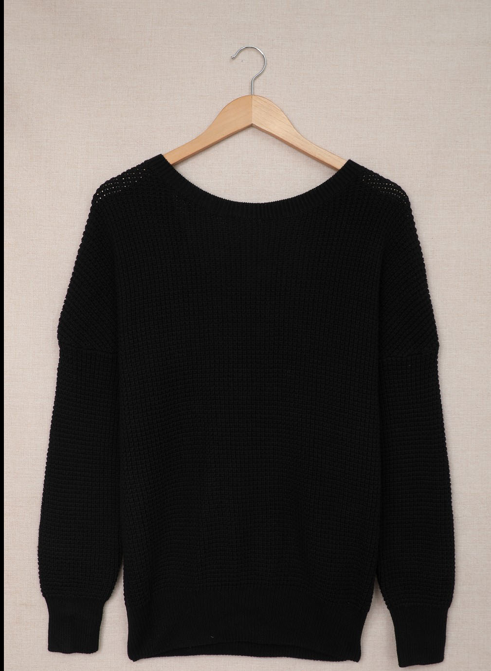 Its Knit to Be Cross Back Sweater
