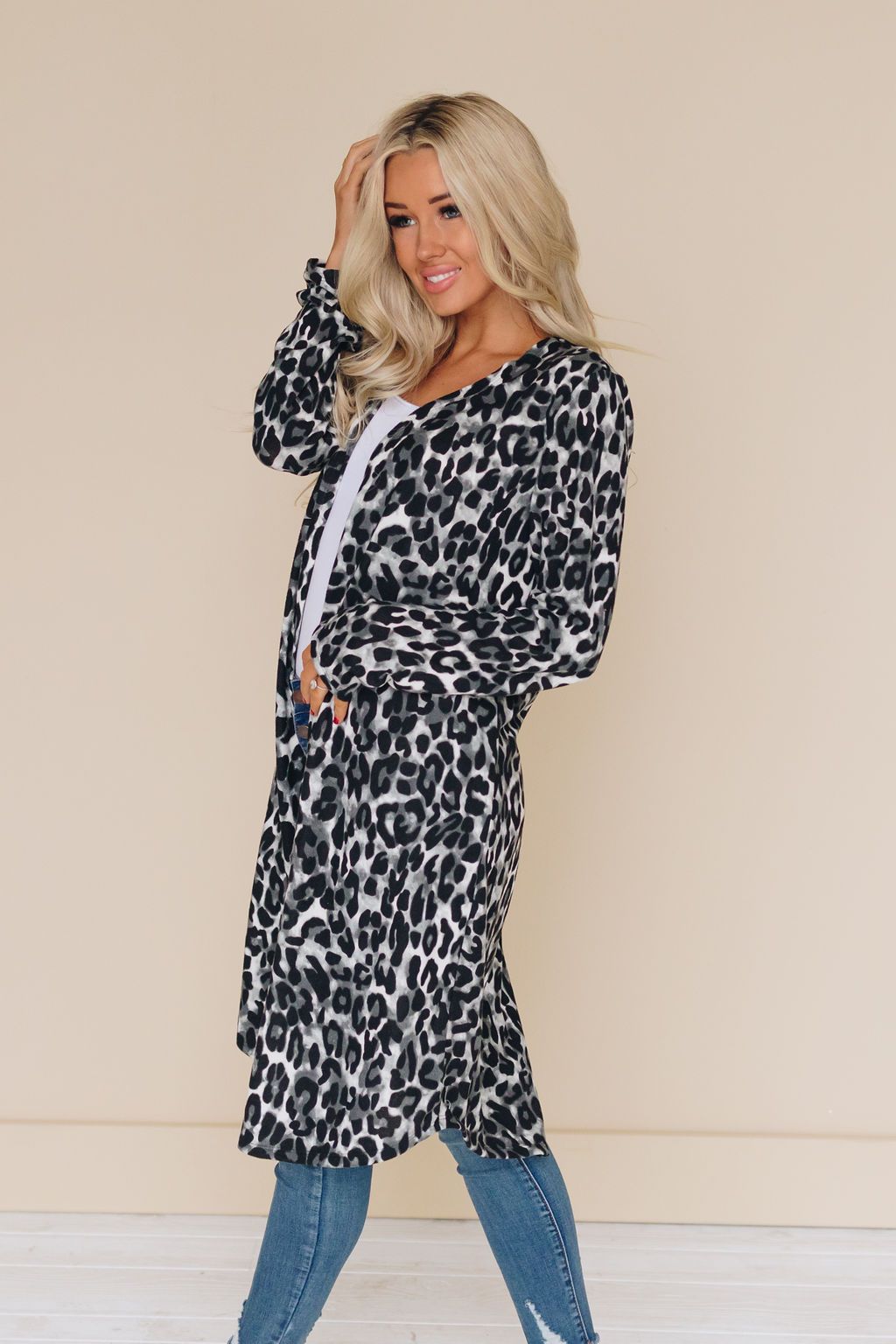 Girls Gone Wild Patterned Cardigan