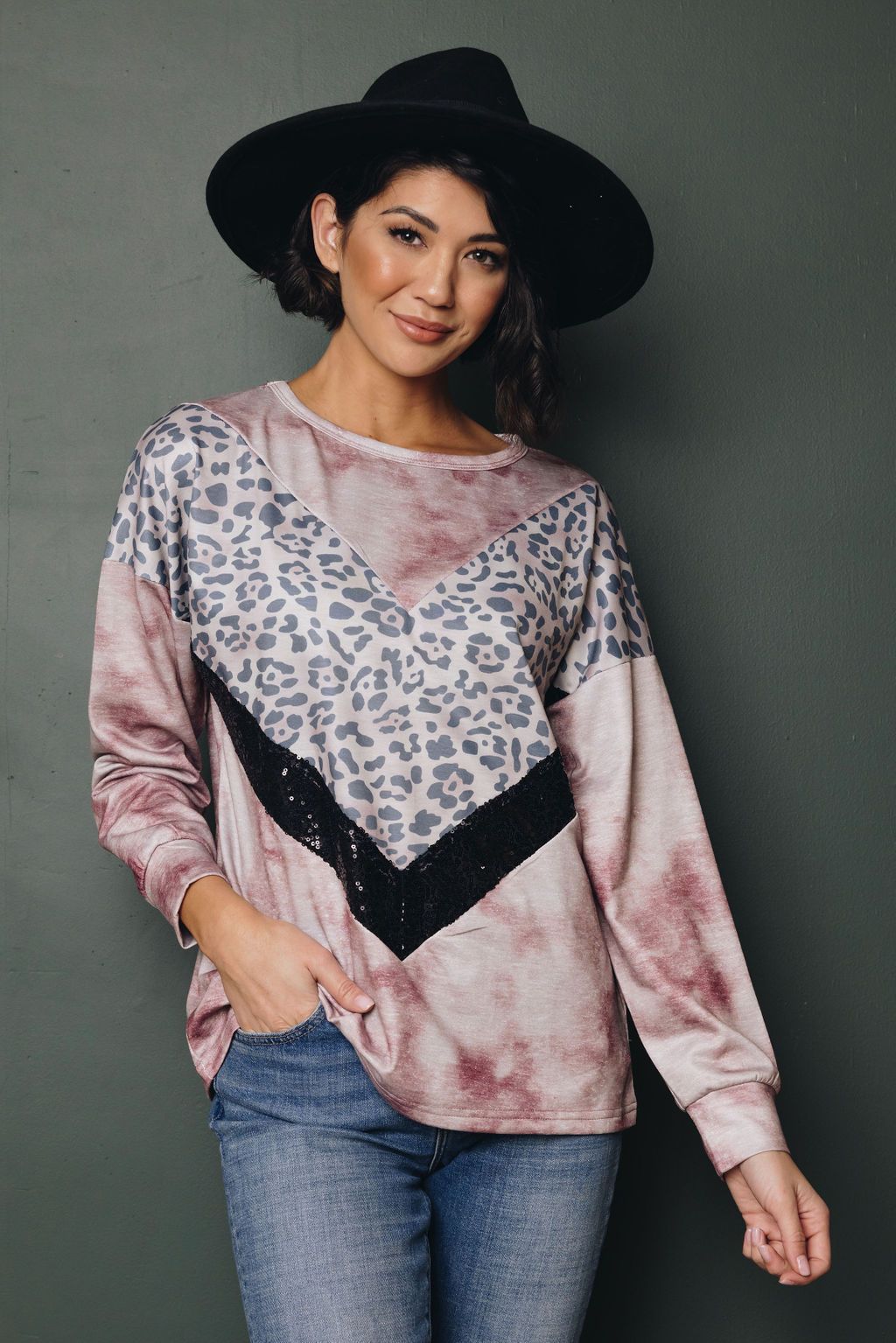 Skyli Leopard Long Sleeve
